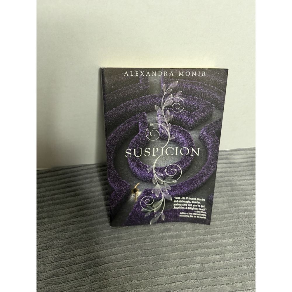 adult thriller novel Suspicion by Alexandra Monir.